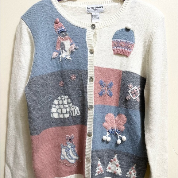 Alfred Dunner Sweaters - Alfred Dunner Christmas Sweater